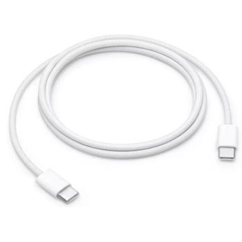 Apple USB-C / USB-C szőtt töltő- és adatkábel, 1m, fehér, MW493ZM/A Retail dobozos kép