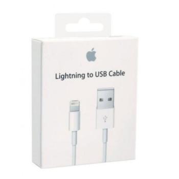 Apple USB / Lightning töltő- és adatkábel 1m, fehér MXLY2ZM/A Retail dobozos kép