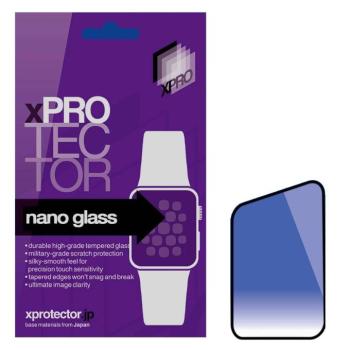 Apple Watch 41mm Xprotector Nano Glass kijelzővédő fólia, fekete kerettel kép