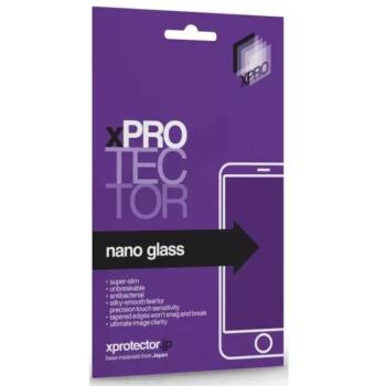 Apple Watch 7-9 (45 mm), Kijelzővédő fólia, ütésálló fólia (az íves részre is!), Tempered Glass (edzett üveg), Xprotector Nano Glass, fekete kép