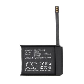 Apple Watch 8 (45 mm), Akkumulátor, 300 mAh, Li-Polymer, Cameron Sino, kompatibilis kép