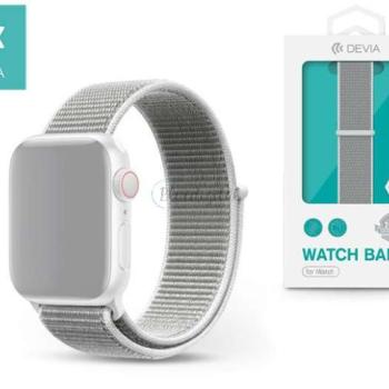 Apple Watch szövet sport szíj - Devia Deluxe Series Sport3 Band - 38/40/41 mm - seashell kép