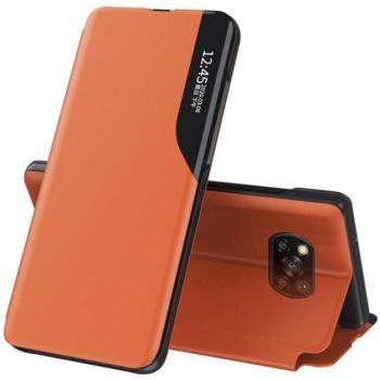 Apple Wooze FashionBook iPhone 16 Pro Max oldalra nyíló tok, stand, sárga kép