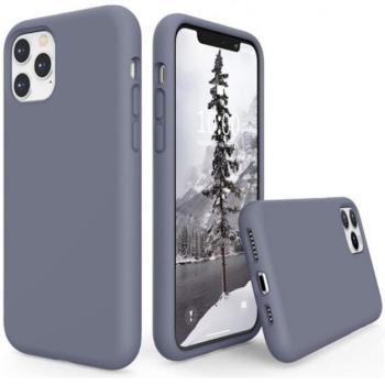 Apple Wooze Liquid Silica Gel iPhone 16 Plus szilikon tok, leander-szürke kép