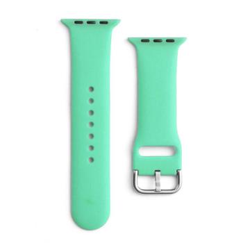 APS szilikon csereszíj Apple Watch 9 / 8 / 7 / 6 / 5 / 4 / 3 / 2 / SE (41 / 40 / 38mm) menta kép