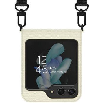 Araree Canvas Diary tok Samsung Galaxy Z Flip5 - elefántcsontszín kép