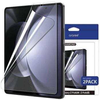 Araree Pure Diamond antimikrobiális fólia Samsung Galaxy Z Fold5 - 2 db kép