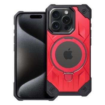 Armor Mag Cover tok MagSafe kompatibilis iPhone 15 PRO piros kép