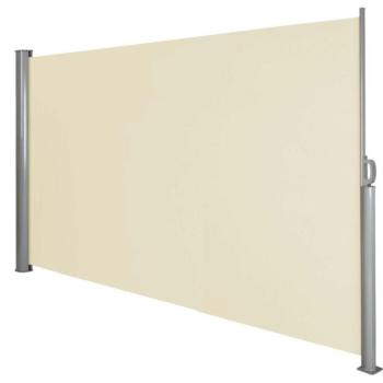 Árnyékoló fal, kihúzható, 160 x 300 cm, bézs kép