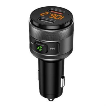 ART FM-57 autós töltő és FM transzmitter 2xUSB-A csatlakozóval kép