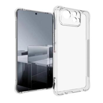 Asus Zenfone 12 Ultra, Szilikon tok, közepesen ütésálló, légpárnás sarok, átlátszó kép