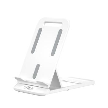 Asztali telefon / tablet tartó, dönthető, fehér, XO C73 kép