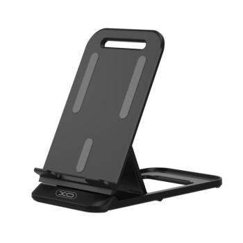 Asztali telefon / tablet tartó, dönthető, fekete, XO C73 kép