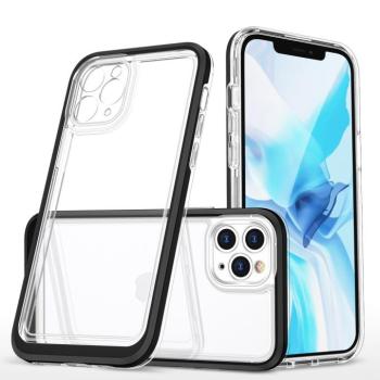 Átlátszó 3az1ben tok iPhone 11 Pro Max gél tok kép