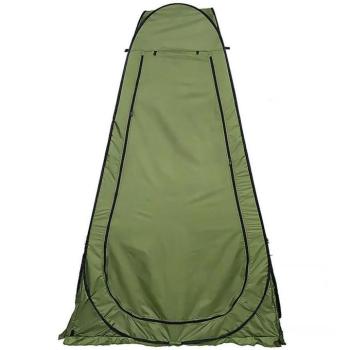 Átöltöző sátor, zöld kép