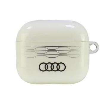 Audi AU-IMLAP3-A6/D3-WE IML Geometric Pattern tok AirPods 3 - fehér kép
