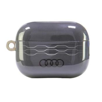 Audi AU-IMLAPP2-A6/D3-GY IML Geometric Pattern tok AirPods Pro 2 - szürke kép
