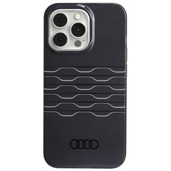Audi AU-IMLMIP13P-A6/D3-BK IML MagSafe-kompatibilis keménytok iPhone 13/13 Pro - fekete kép