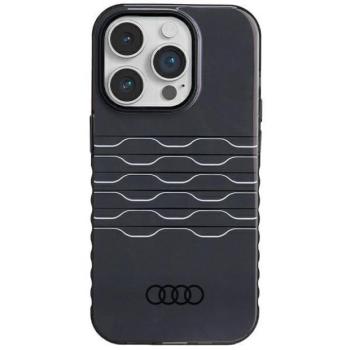 Audi AU-IMLMIP14P-A6/D3-BK IML MagSafe-kompatibilis keménytok iPhone 14 Pro - fekete kép