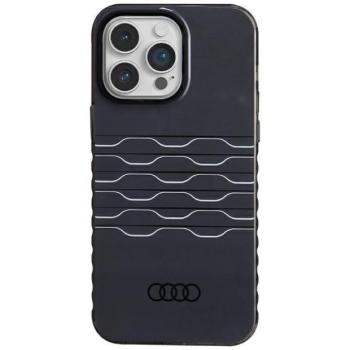 Audi AU-IMLMIP14PM-A6/D3-BK IML MagSafe-kompatibilis keménytok iPhone 14 Pro Max - fekete kép