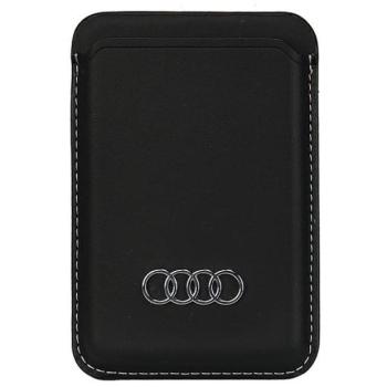 Audi AU-MSCH-Q3/D1-BK műbőr MagSafe kártyatartó fekete kép