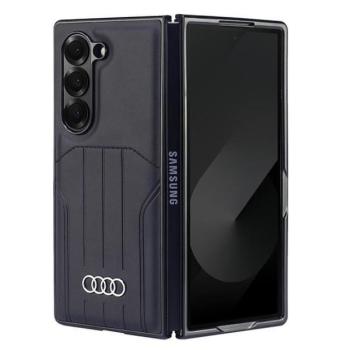 Audi AU-TPUPCMFold6-Q5/D1-BK Synthetic Leather MagSafe keménytok Samsung Galaxy Z Fold6 F956 - fekete kép
