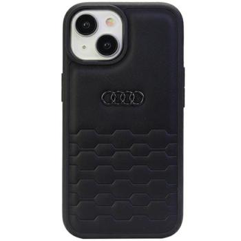 Audi GT Szintetikus bőr iPhone 15 Plus 6.7&quot; fekete keménytok AU-TPUPCIP15M-GT/D2-BK kép