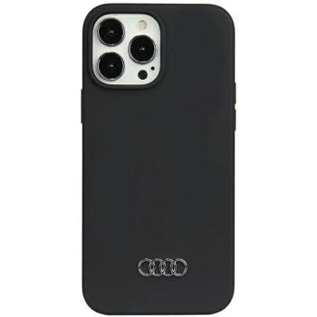 Audi szilikon tok iPhone 13 Pro Max 6.7&quot; fekete keménytok AU-LSRIP13PM-Q3/D1-BK kép