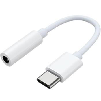 Audió adapter, USB Type-C - 3.5 mm jack átalakító, Samsung, fehér, gyári kép