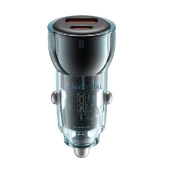AUTÓS SZIVARGYÚJTÓ TÖLTŐ GYORSTÖLTŐ 3A USB adapter IPHONE SAMSUNG IPOD IPAD MP3 MP4 MP5 GPS TELEFON Quick Charge 3.0 kép