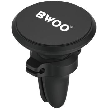 Autós tartó, Univerzális, szellőzőre rögzíthető, 360°-ban forgatható, mágneses, Bwoo ZJ67, fekete kép