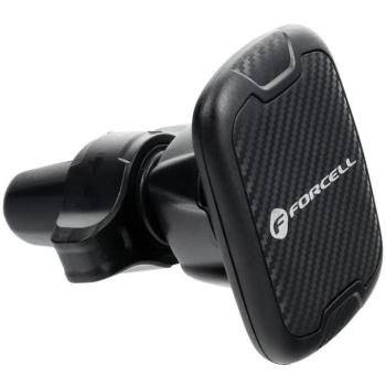 Autós tartó, Univerzális, szellőzőre rögzíthető, 360°-ban forgatható, mágneses, Forcell Carbon H-CT325, fekete kép