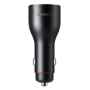 Autós töltő, Szivargyújtós töltő, 22.5W, 2 x USB aljzat, gyorstöltés, Huawei CP36, fekete, gyári kép