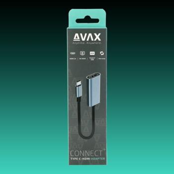 AVAX AD603 CONNECT+ Type C-HDMI 4K/60Hz adapter,alumínium kép