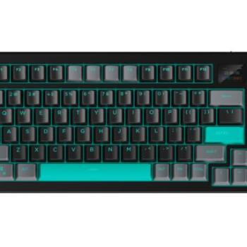 AVAX GM02 PRO 75% Gasket RGB tri-mode mechanikus billentyűzet Gateron sárga switch, US kiosztás, PBT keycap kép