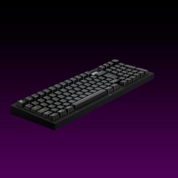 AVAX GM03 PRO 98% Gasket RGB tri-mode mechanikus billentyűzet Gateron barna switch, Magyar kiosztás kép