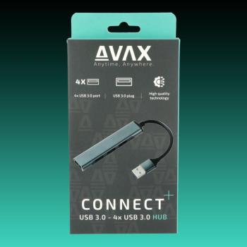 AVAX HB600 CONNECT+ HUB USB 3.0-4xUSB 3.0 kép