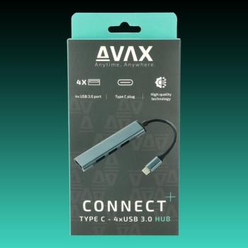 AVAX HB601 CONNECT+ HUB Type C-4xUSB 3.0 kép