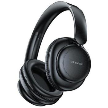 AWEI A996 PRO bluetooth fejhallgató SZTEREO (v5.0, aktív zajszűrő + 3.5mm jack kábel) FEKETE kép
