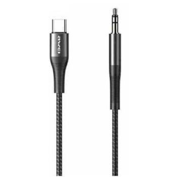 AWEI adapter CL-116T USB-C/Jack 3.5 fekete kép