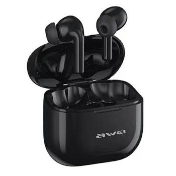 AWEI Bluetooth fülhallgató 5.3 T1 Pro + dokkolóállomás fekete kép
