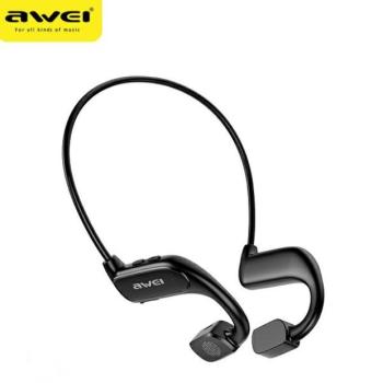 AWEI fülhallgató A897BL fekete Air Conduction kép
