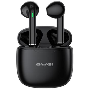 AWEI fülhallgató Bluetooth 5.3 T26 Pro TWS + dokkoló állomás fekete kép
