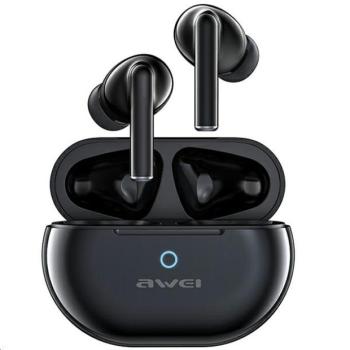 AWEI fülhallgató Bluetooth 5.3 T61 TWS + dokkoló állomás fekete kép
