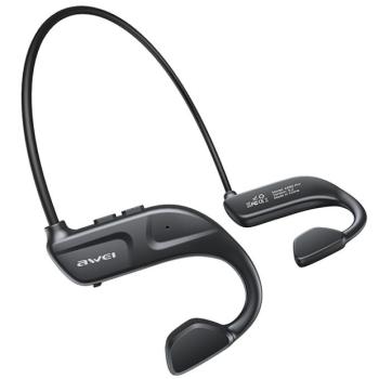 AWEI fülhallgató sport Bluetooth 5.2 A889 Pro fekete kép