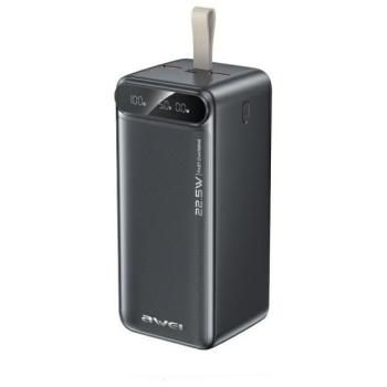 AWEI PA-13 powerbank 50000mAh 22.5W - fekete kép