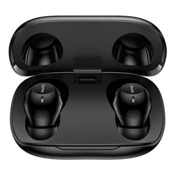 AWEI T20 TWS Bluetooth vezeték nélküli fülhallgató ENC - fekete kép