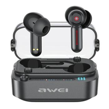 AWEI T58 Bluetooth 5.3 fülhallgató ANC - fekete kép
