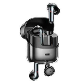 AWEI T79 TWS Bluetooth vezeték nélküli fülhallgató ENC - fekete kép