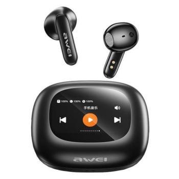 AWEI TP97 Bluetooth 5.4 TWS fülhallgató - fekete kép